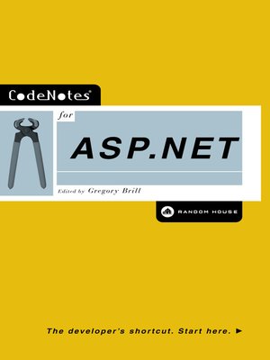 cover image of CodeNotes for ASP.NET